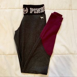 VS pink leggings